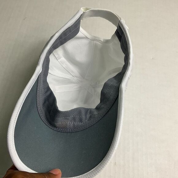 Adidas Unisex Adjustable Baseball Cap White Trefoil Logo Casual Golf Hat OS - Picture 4 of 7